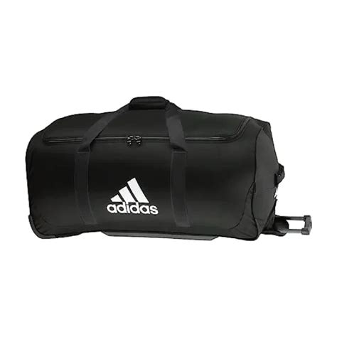 adidas voetbal trolley|adidas Team XL 2 Wheel Duffel Bag, Black/White, One Size.